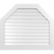 Ekena Millwork Octagonal Top Surface Mount PVC Gable Vent: Functional, w/ 3-1/2"W x 1"P Standard Frame, 42"W x 36"H GVPOT42X3601SF - alternate 1